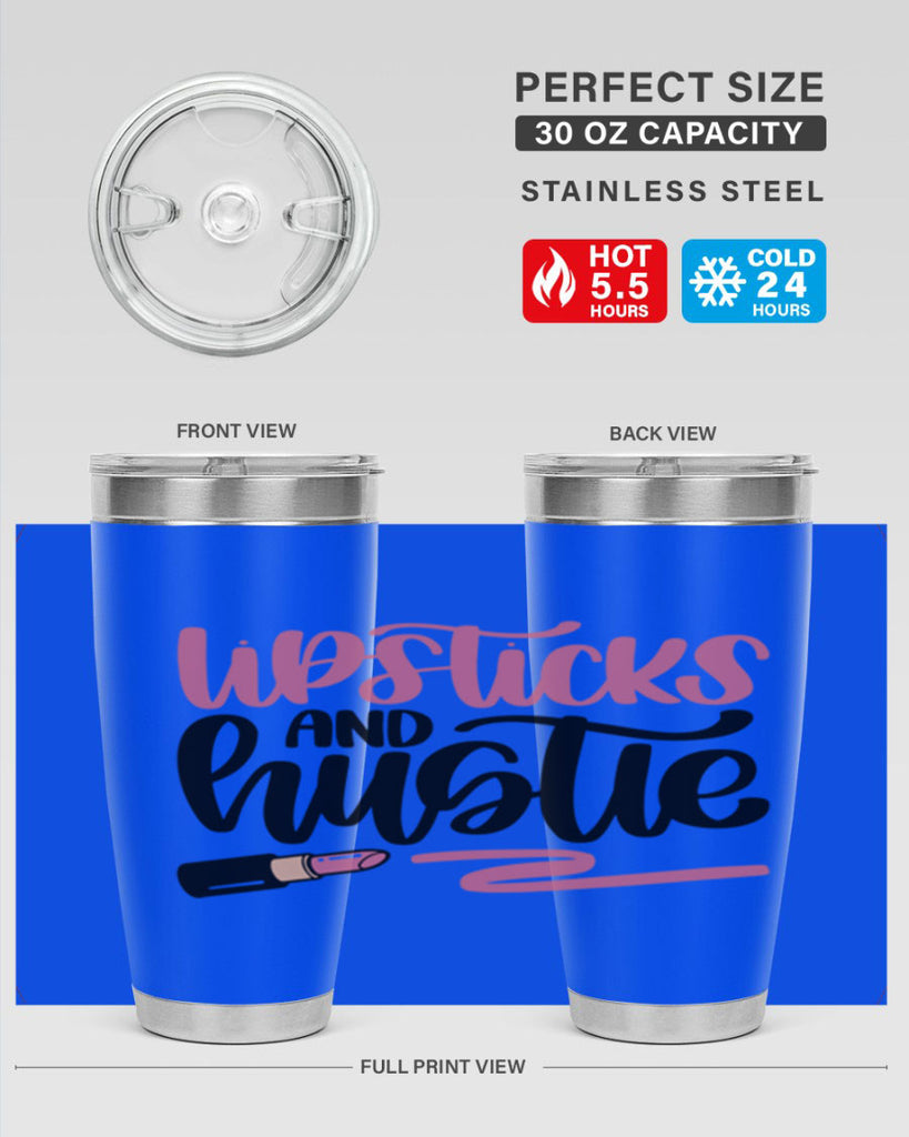 Lipstick And Hustie Style 59#- make up- Tumbler