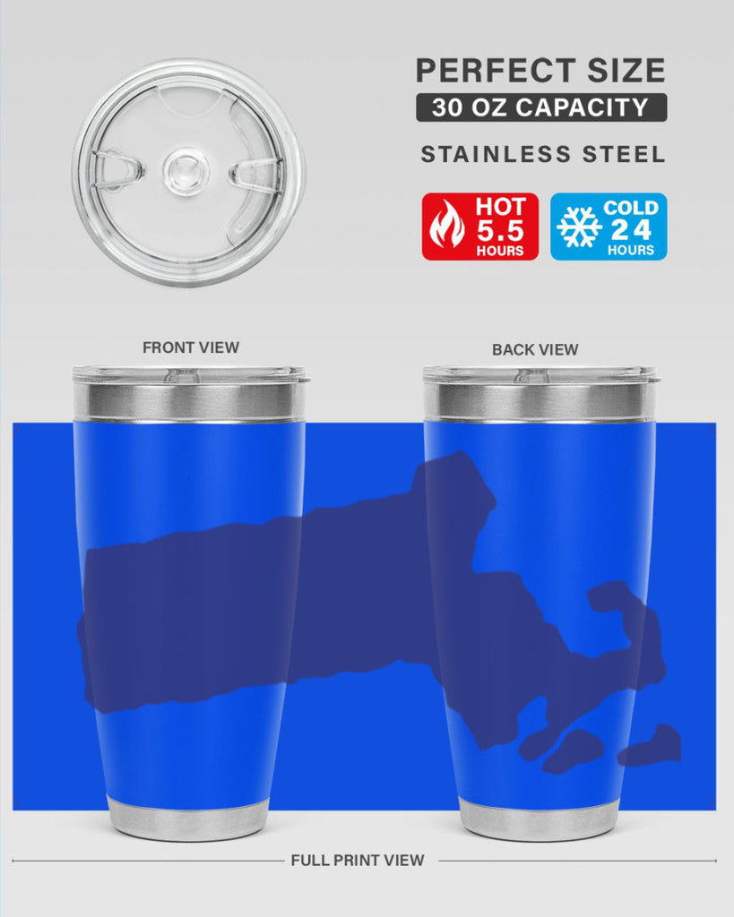 Massachusetts 30#- stateflags- Tumbler