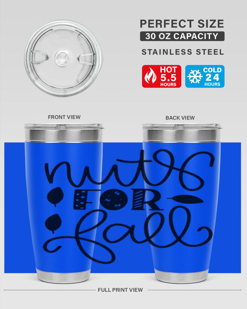 Nuts For Fall 446#- fall- Tumbler