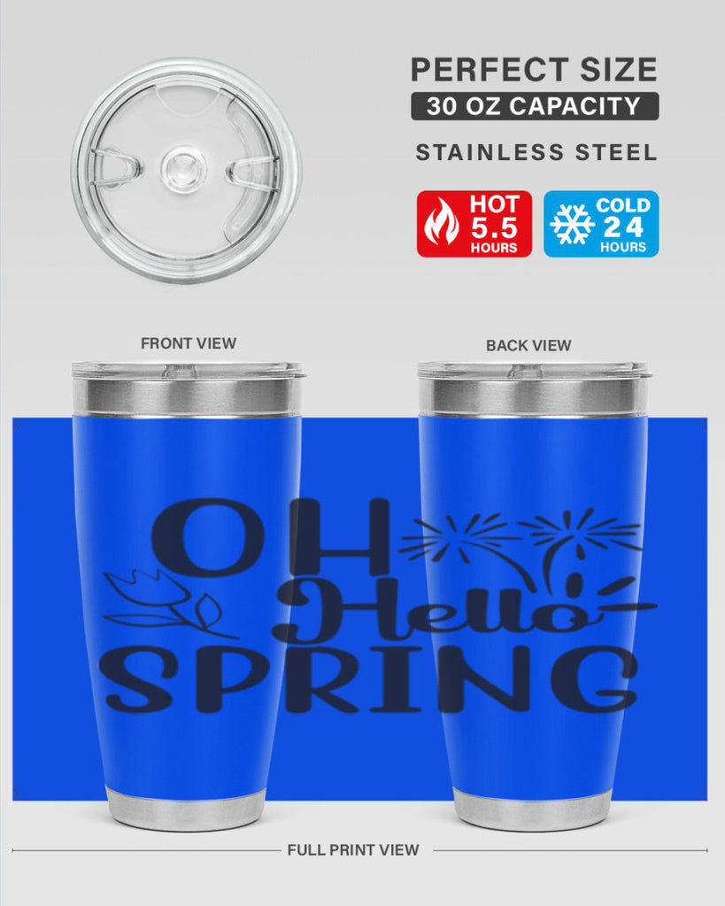Oh hello spring 358#- spring- Tumbler