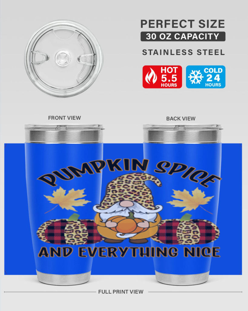 Pumpkin Spice and Everything Nice 534#- fall- Tumbler