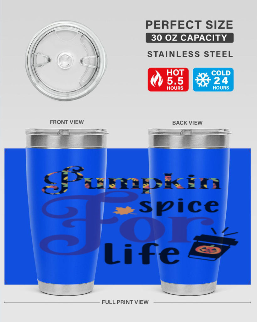 Pumpkinspiceforlife 566#- fall- Tumbler