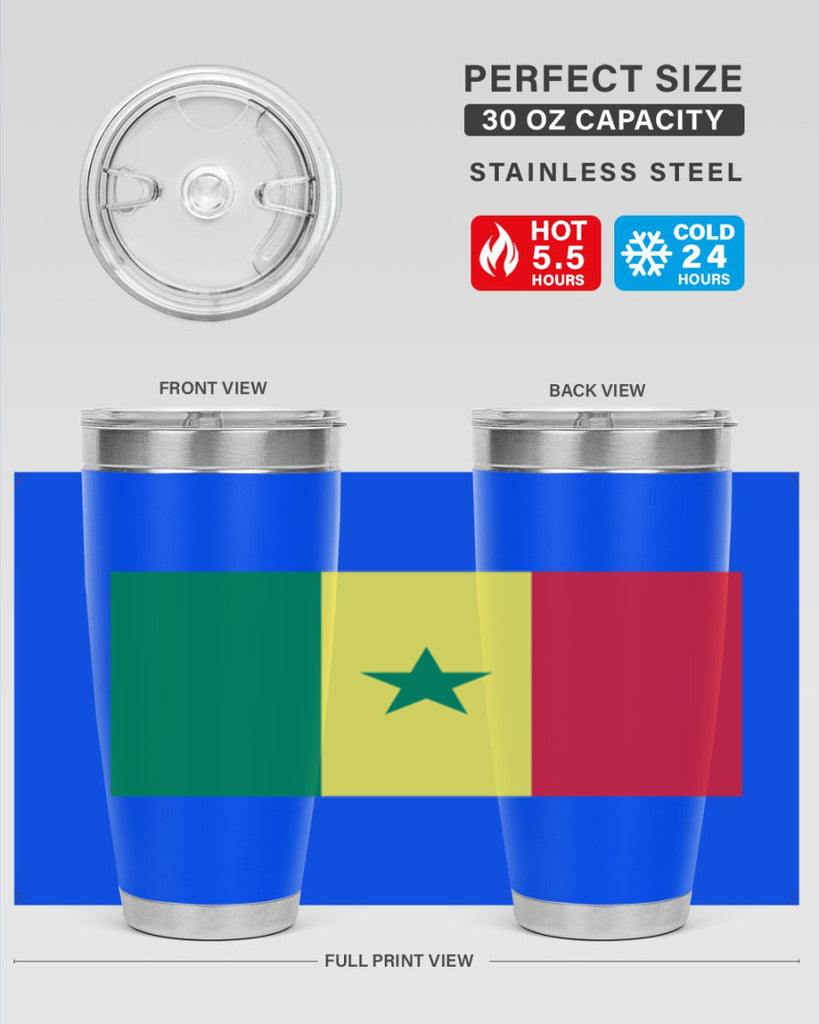 Senegal 45#- world flags- Tumbler