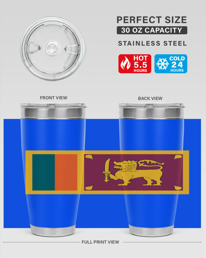 Sri Lanka 32#- world flags- Tumbler