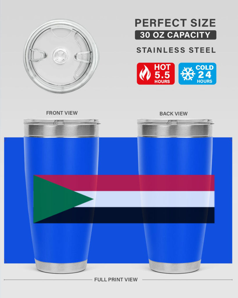 Sudan 31#- world flags- Tumbler