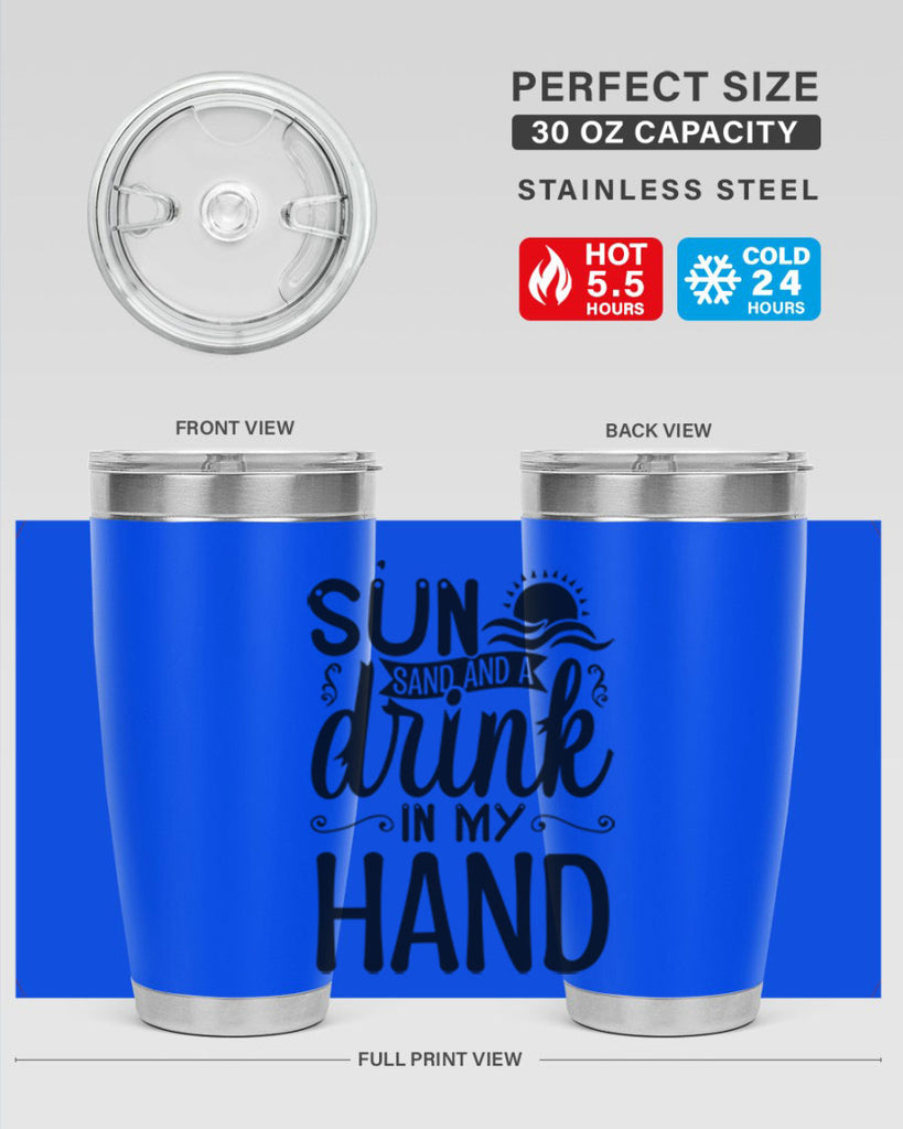 SunSandandaDrink 481#- zodiac- Tumbler