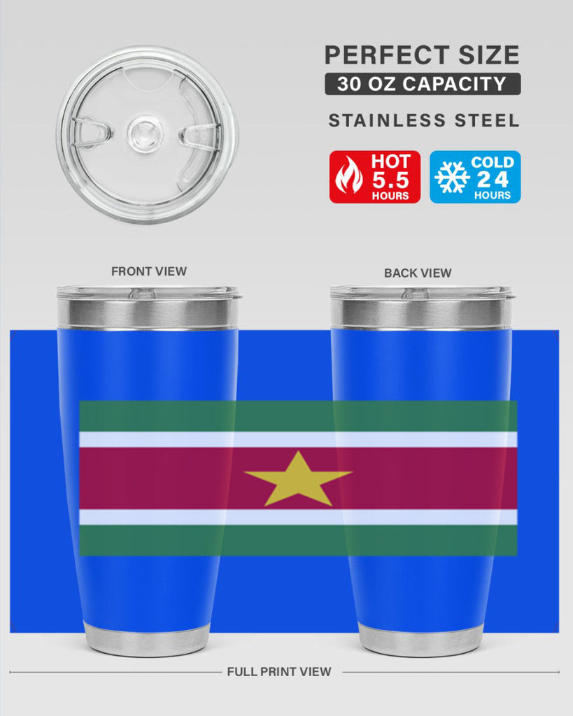Suriname 30#- world flags- Tumbler