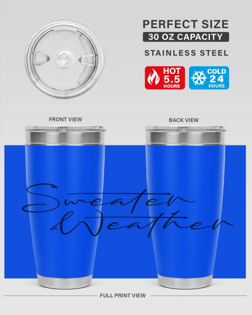 Sweater Weather 580#- fall- Tumbler