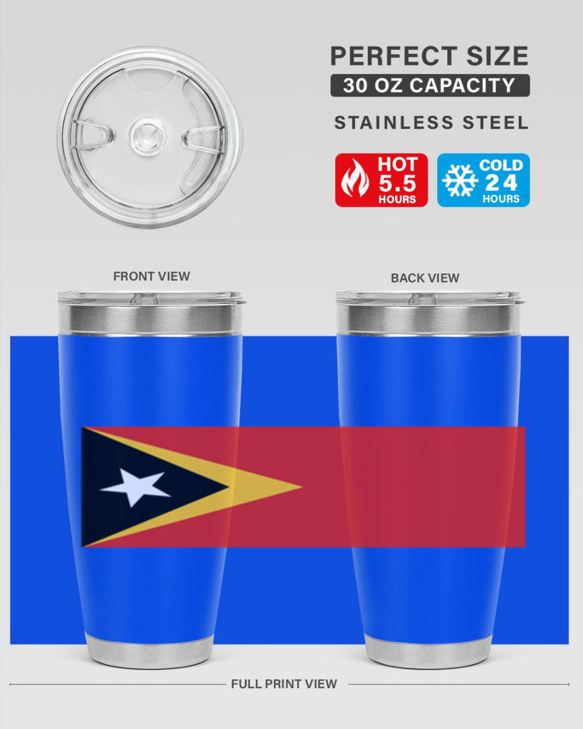 TimorLeste 22#- world flags- Tumbler