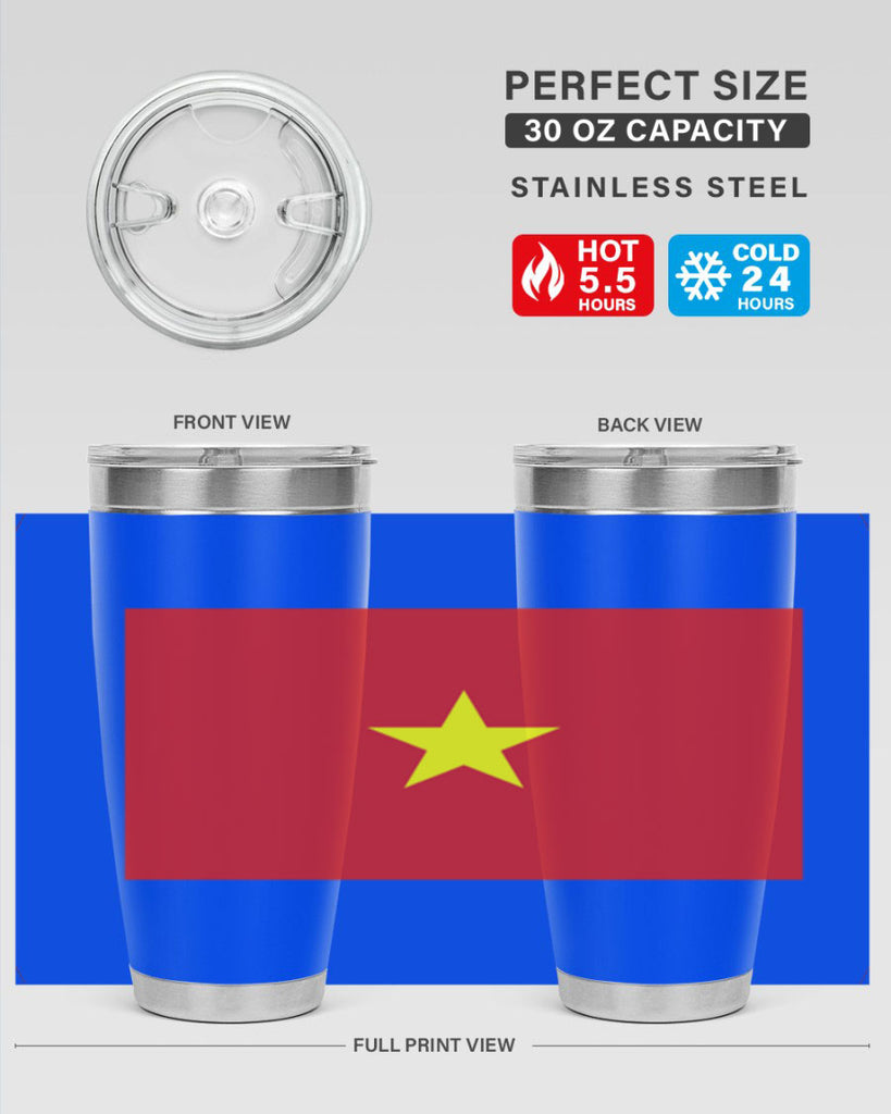 Vietnam 4#- world flags- Tumbler