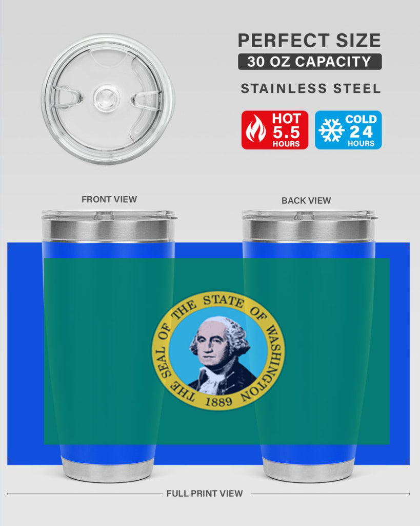 Washington 4#- stateflags- Tumbler