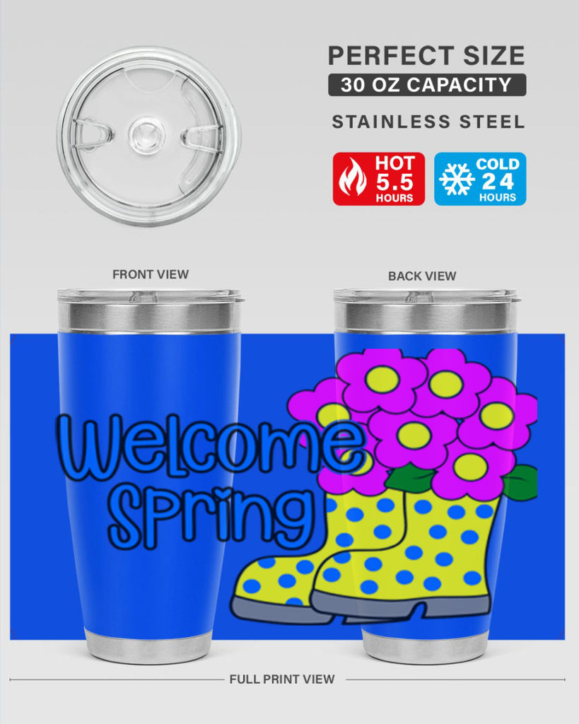 Welcome Spring rainboots page577#- spring- Tumbler