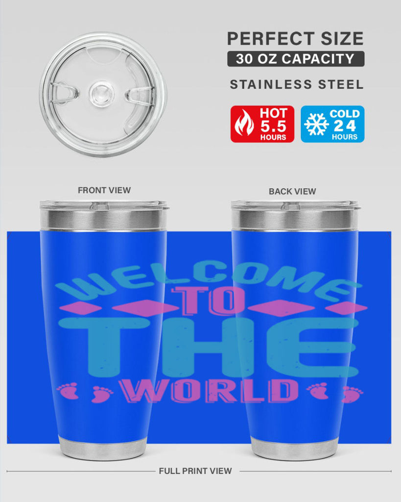 Welcome to the world Style 162#- baby- tumbler