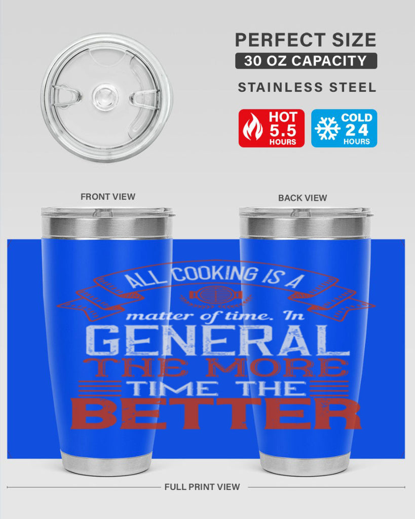 all cooking is a matter of time in general the more time the better 39#- cooking- Tumbler