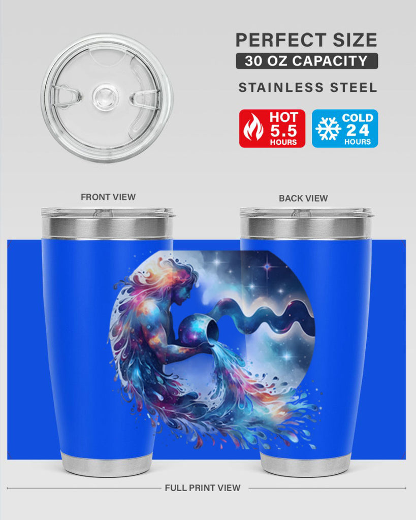 aquarius 88#- zodiac- Tumbler