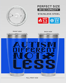 autism different not less Style 6#- autism- Tumbler