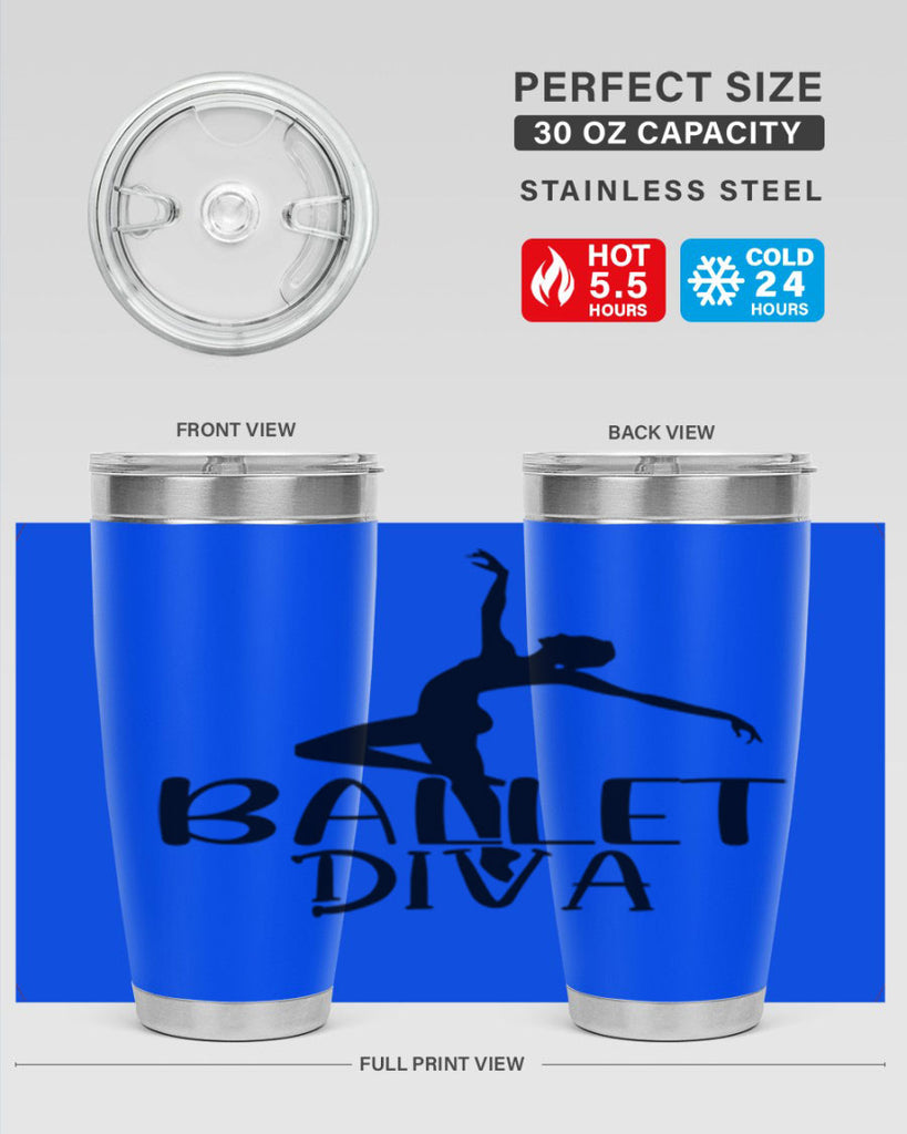 ballet diva6#- ballet- Tumbler