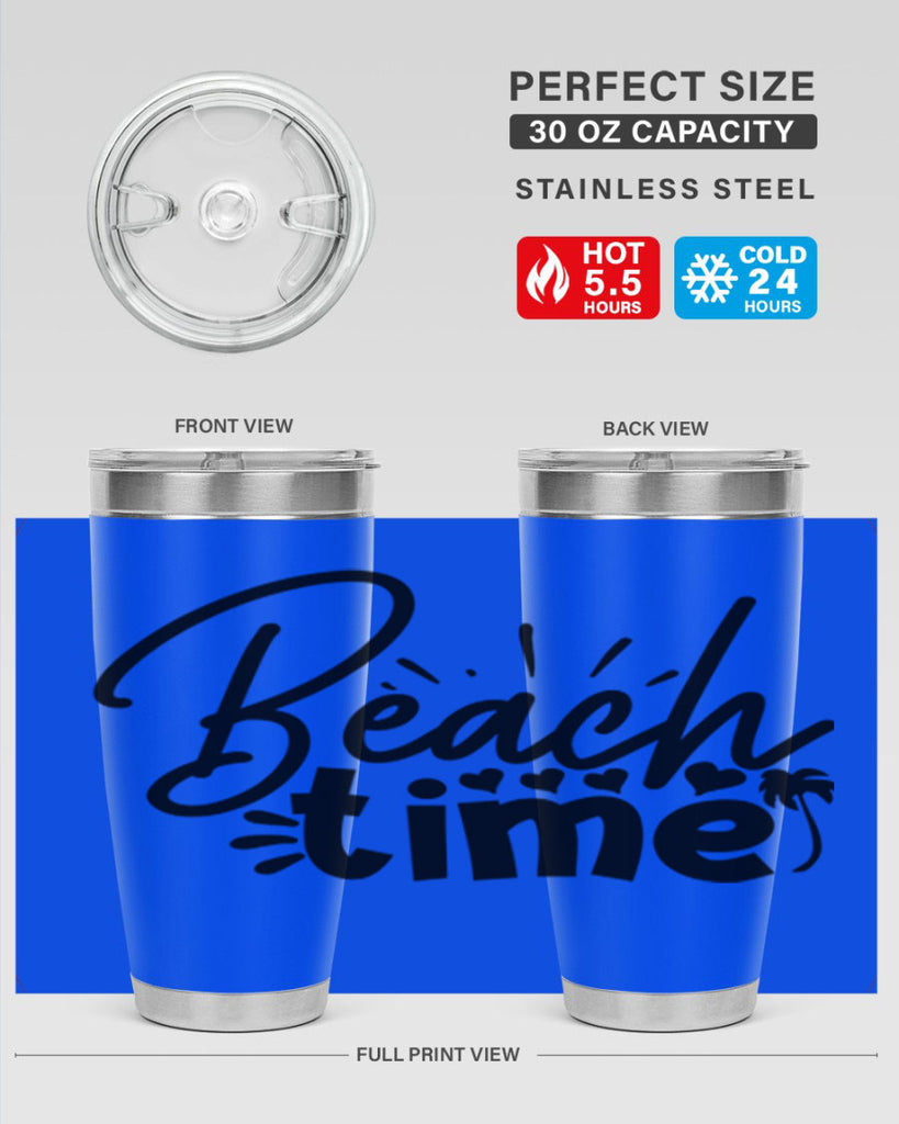 beach time Style 108#- summer- Tumbler