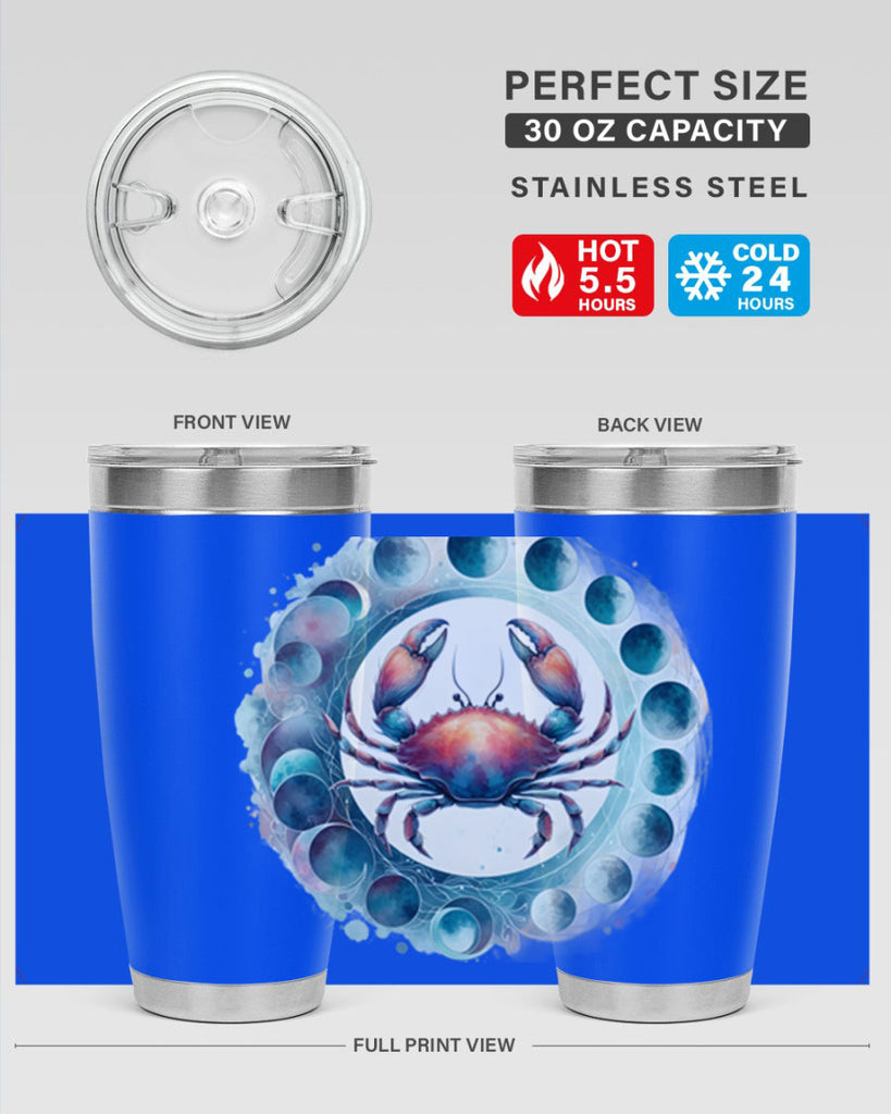 cancer 179#- zodiac- Tumbler