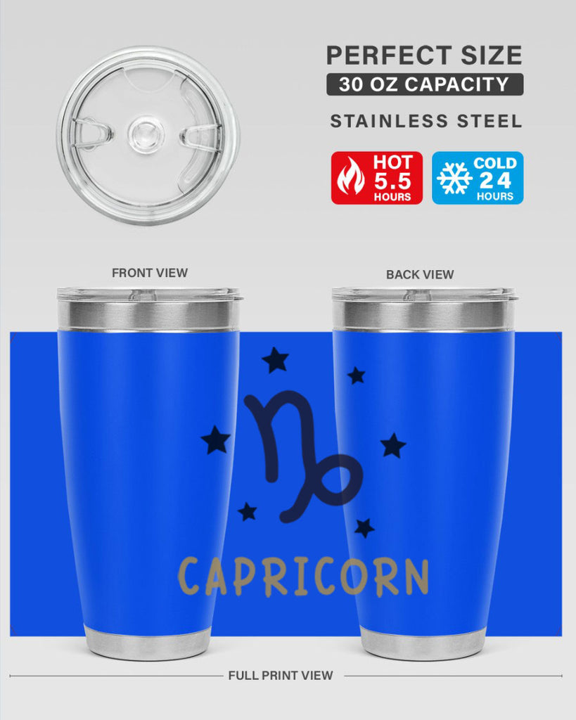 capricorn 206#- zodiac- Tumbler