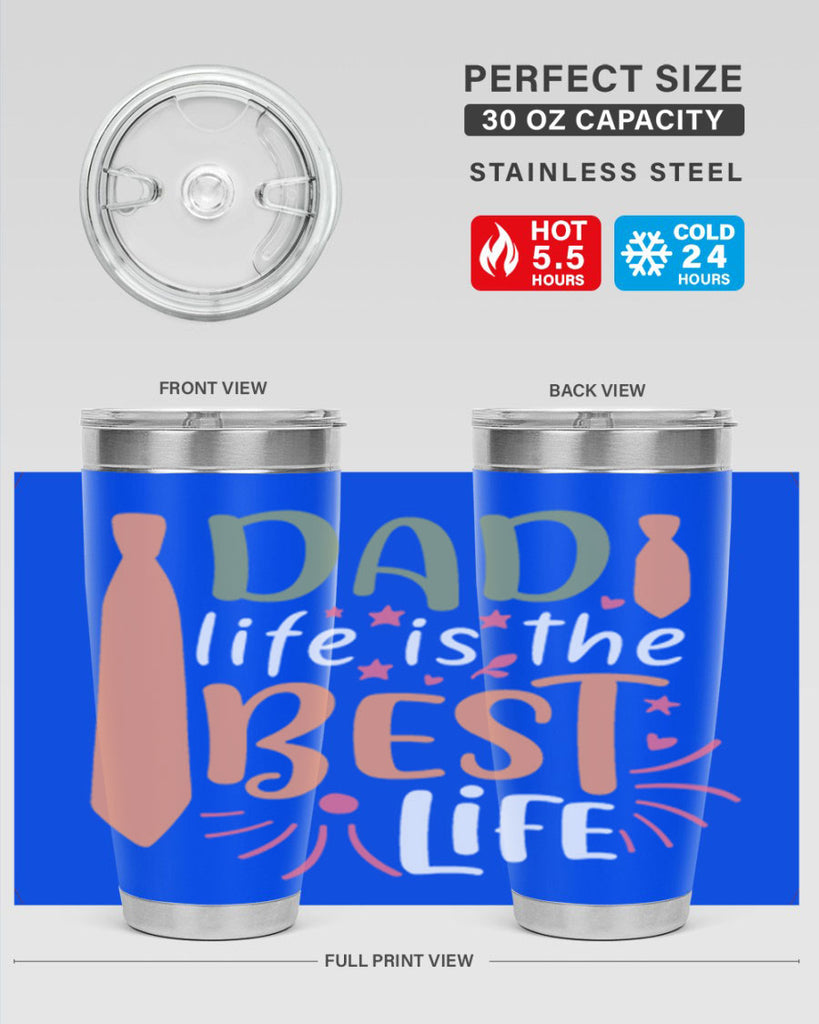 dad life is the best life 105#- fathers day- Tumbler