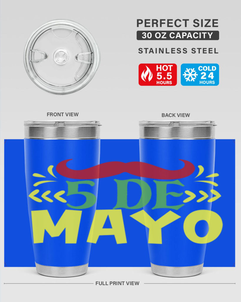 de mayo 5#- cinco de mayo- Tumbler
