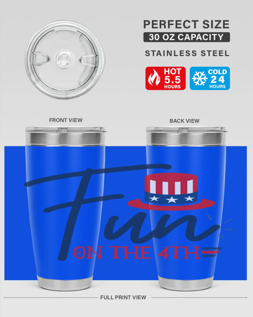 fun on the th Style 18#- Fourt Of July- Tumbler