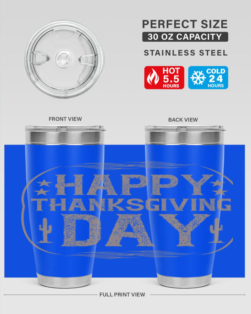 happy thanksgiving day 35#- thanksgiving- Tumbler