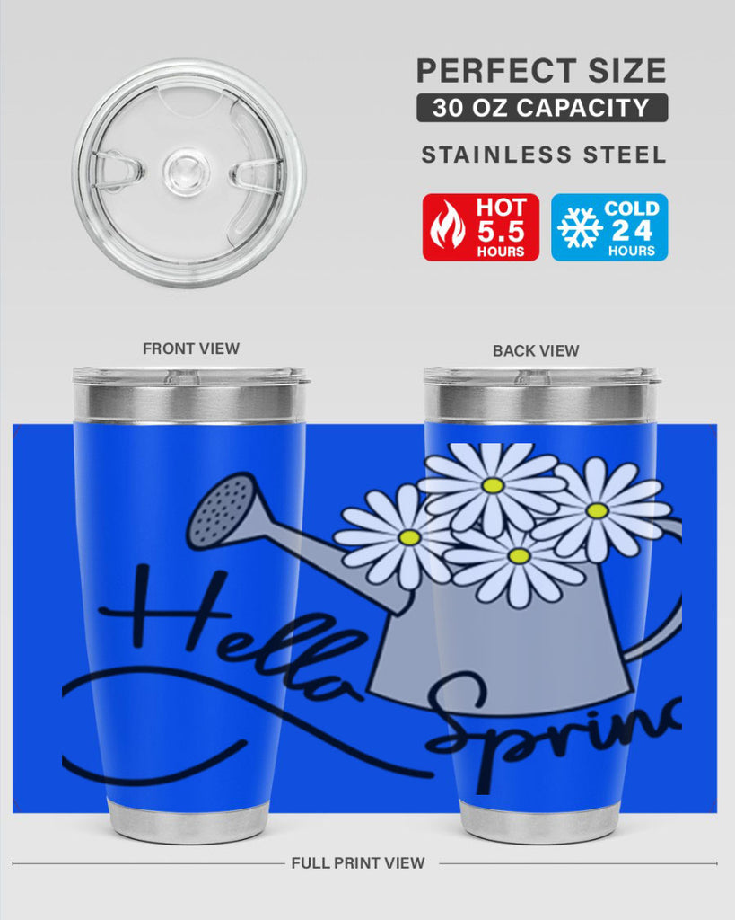 hello spring watering can208#- spring- Tumbler