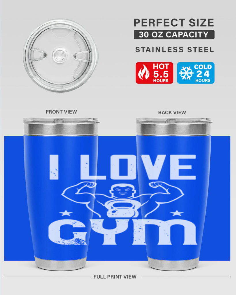 i love gym 88#- gym- Tumbler