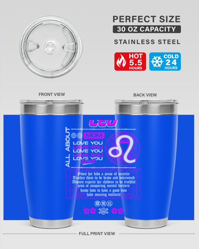 leo 308#- zodiac- Tumbler
