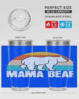 mama bear 24#- Bears- Tumbler