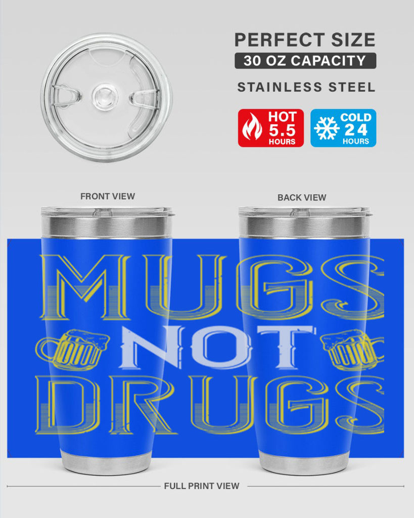 mugs not drugs Style 113#- St Patricks Day- Tumbler
