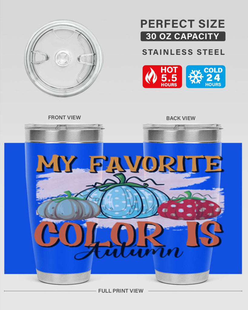 my favorite color is autumn 436#- fall- Tumbler
