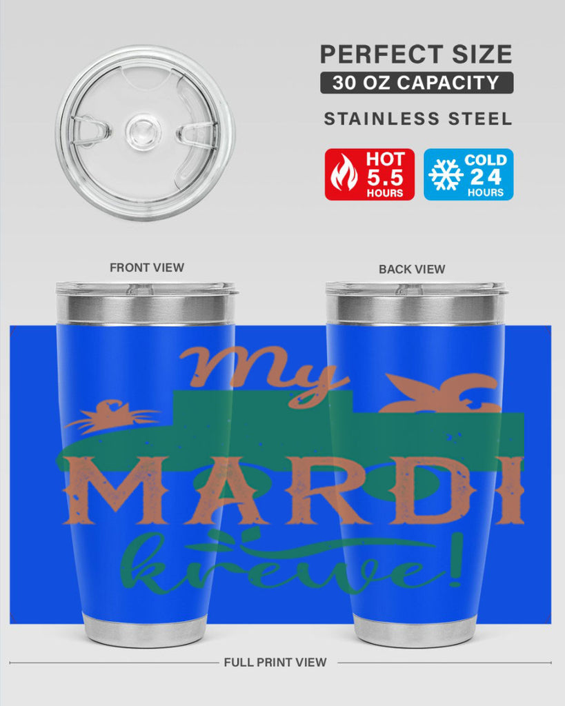 my mardi krewe 43#- mardi gras- Tumbler