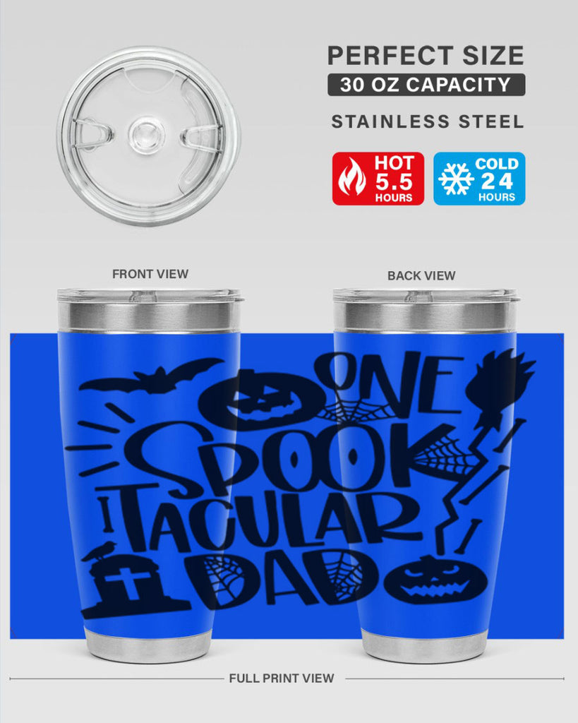 one spooktacular dad 37#- halloween- Tumbler