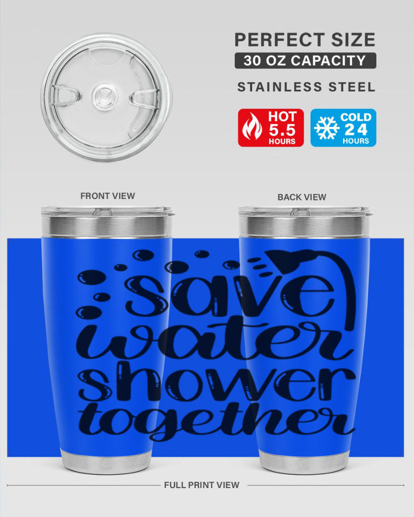 save water shower together 18#- bathroom- Tumbler