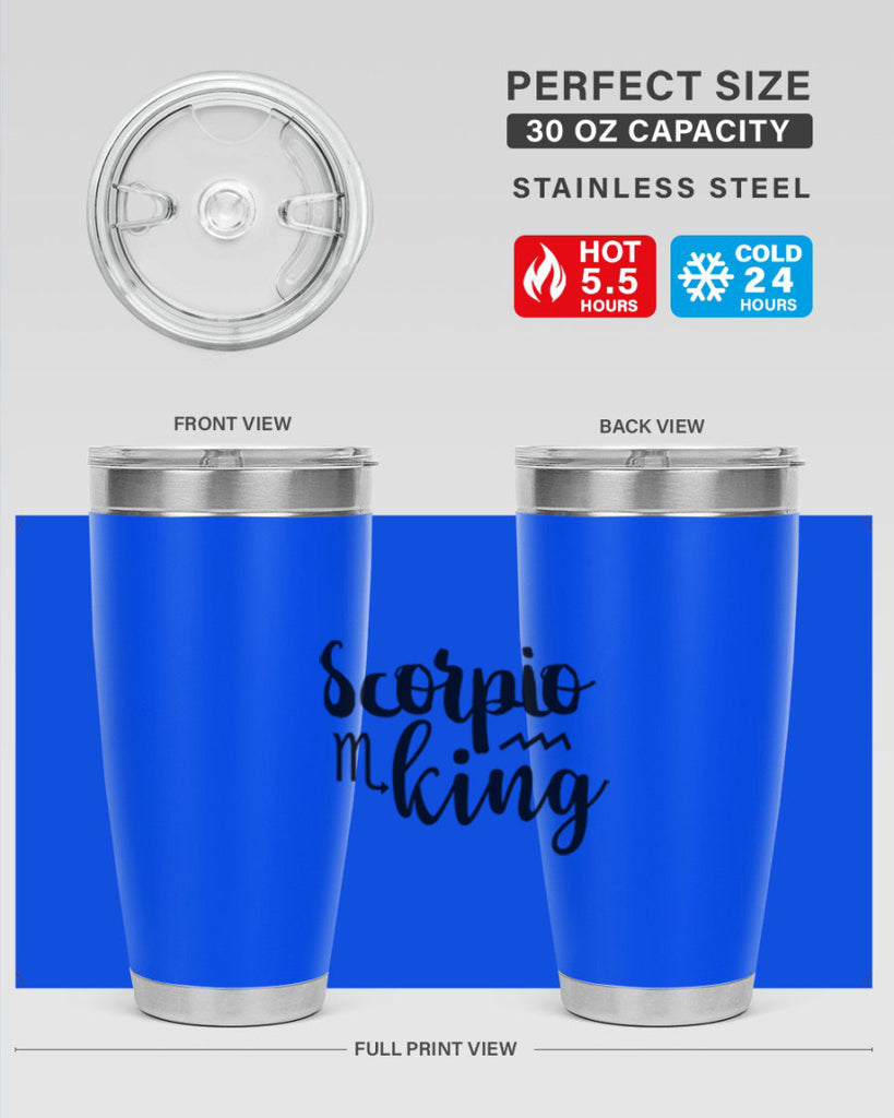scorpio king 433#- zodiac- Tumbler