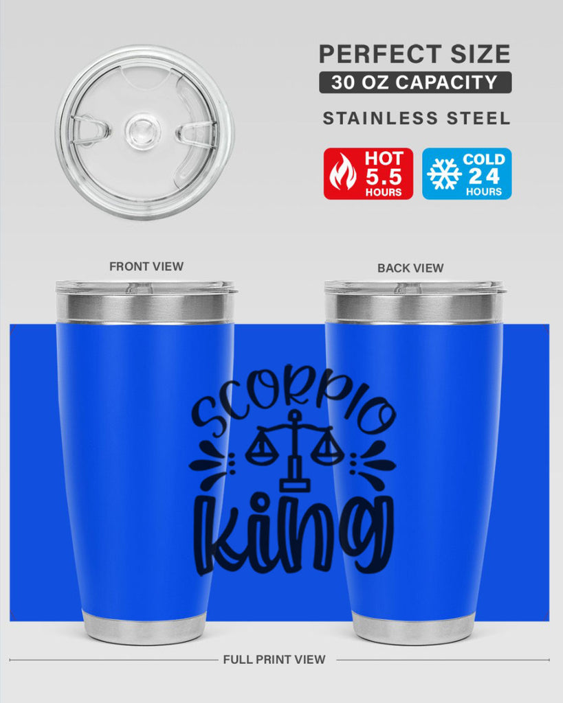 scorpio king 444#- zodiac- Tumbler