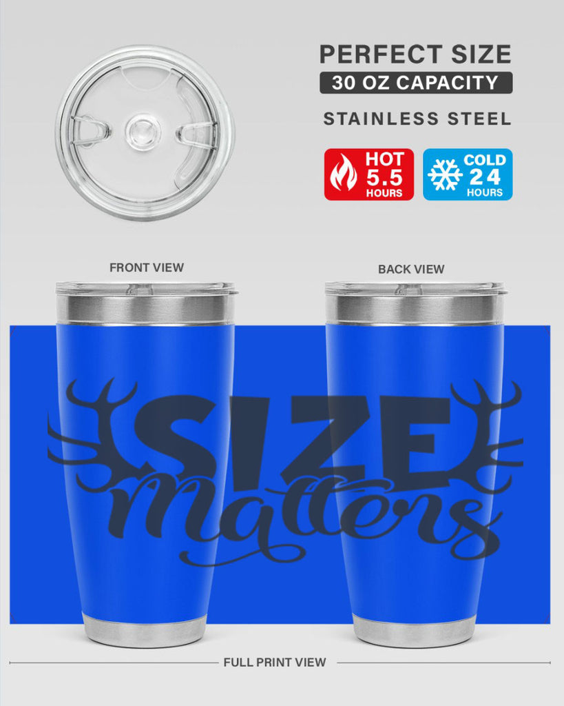 size matters 2#- hunting- Tumbler