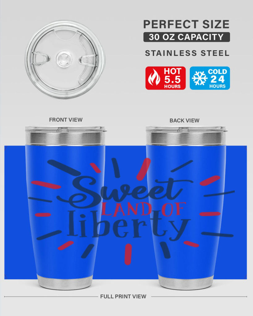 sweet land of liberty Style 7#- Fourt Of July- Tumbler