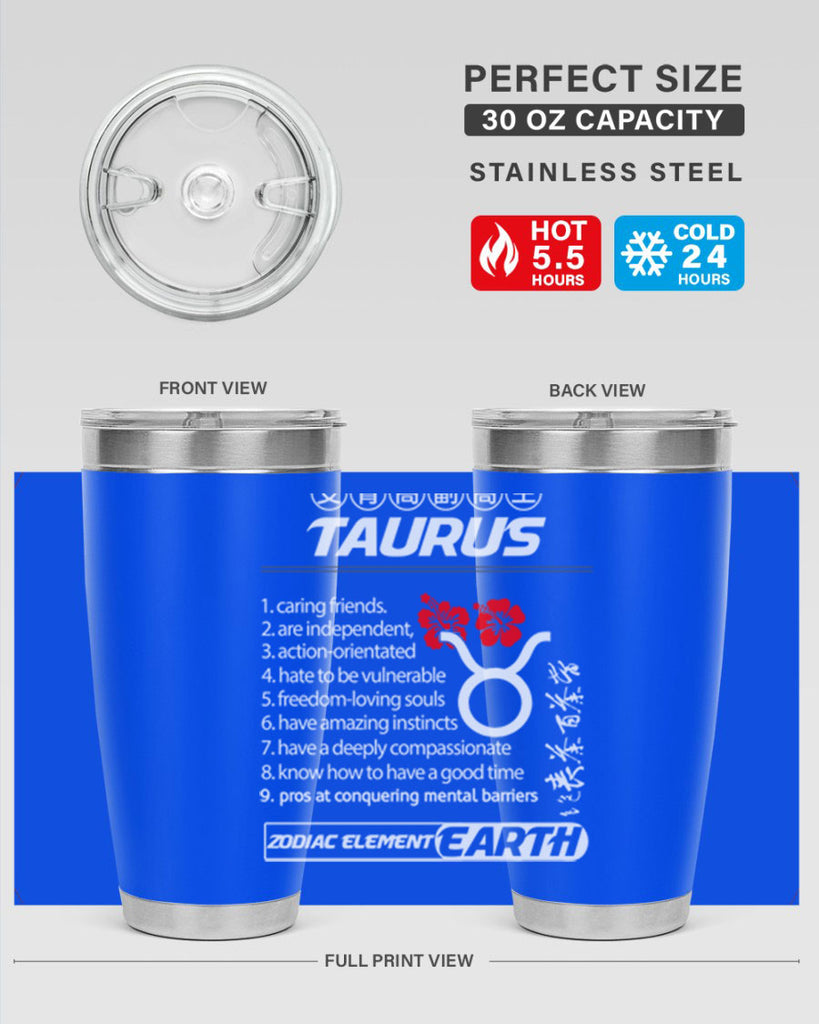 taurus 518#- zodiac- Tumbler