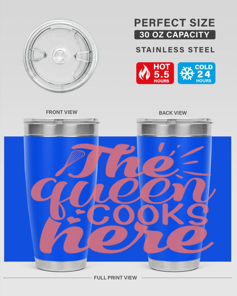 the queen cooks here 9#- kitchen- Tumbler