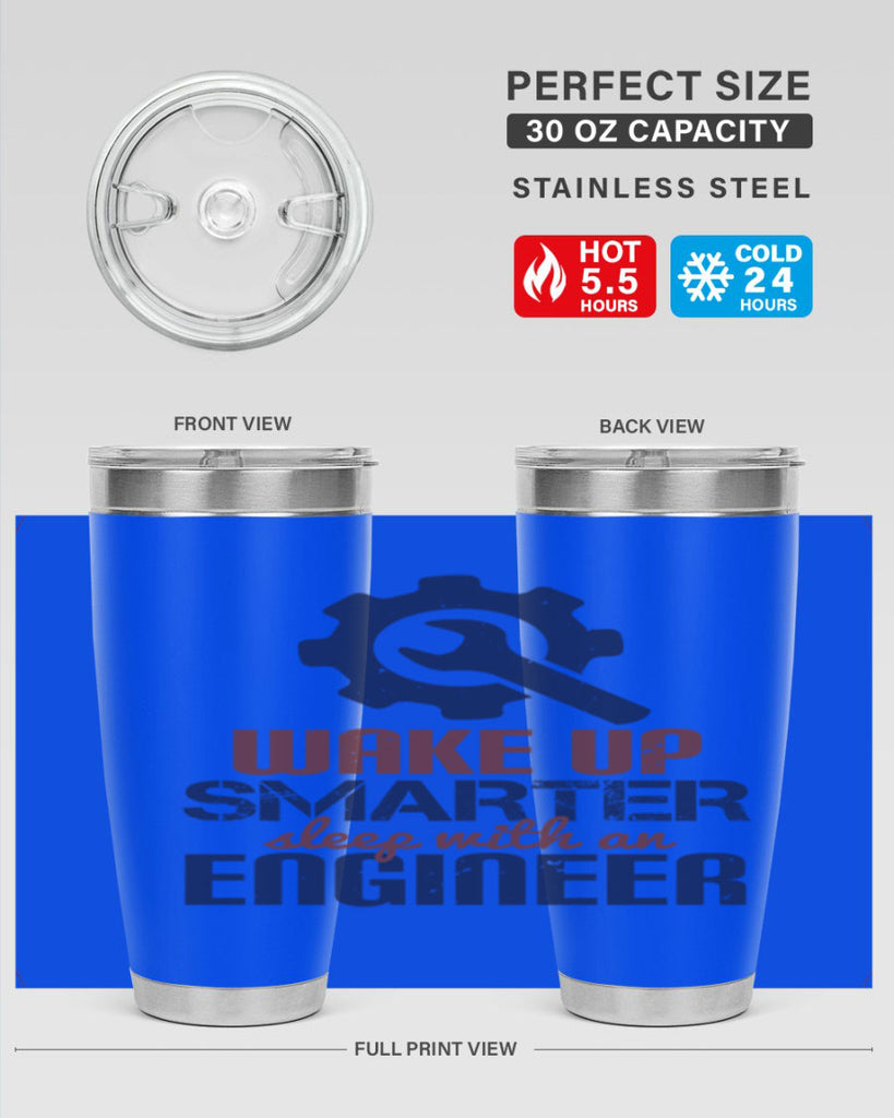 wake up smarter sleep with an engineer Style 31#- engineer- tumbler