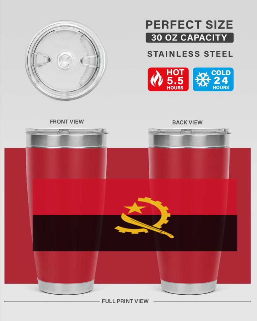 Angola 193#- world flags- Tumbler