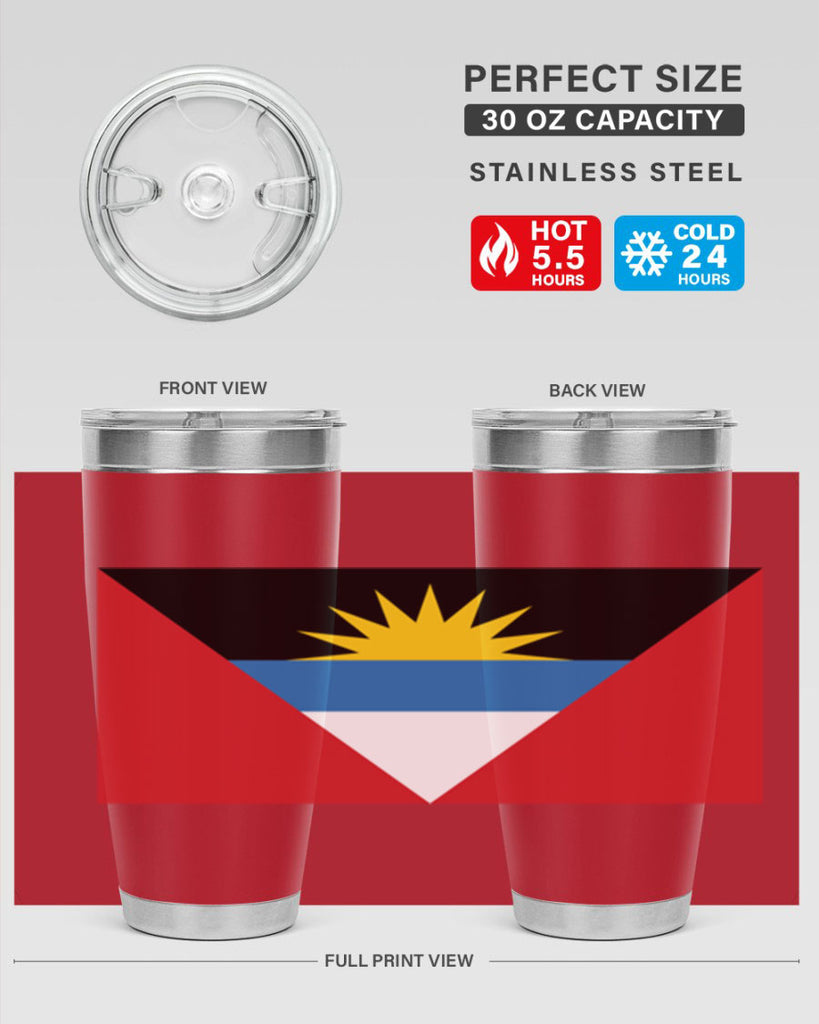 Antigua and Barbuda 192#- world flags- Tumbler