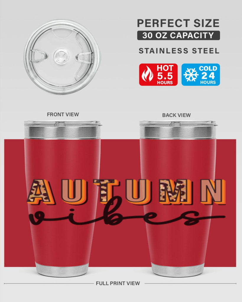 Autumn Vibes 37#- fall- Tumbler