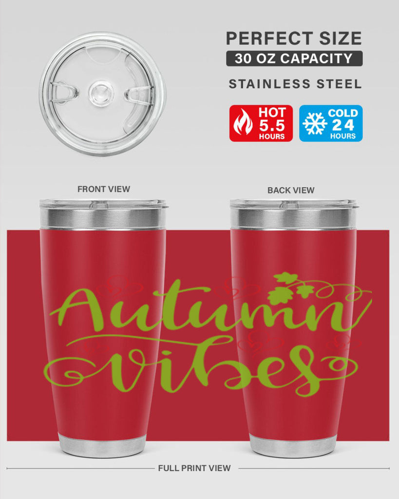 Autumn Vibes 40#- fall- Tumbler