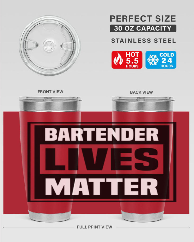 BARTENDER Style 7#- bartender- tumbler