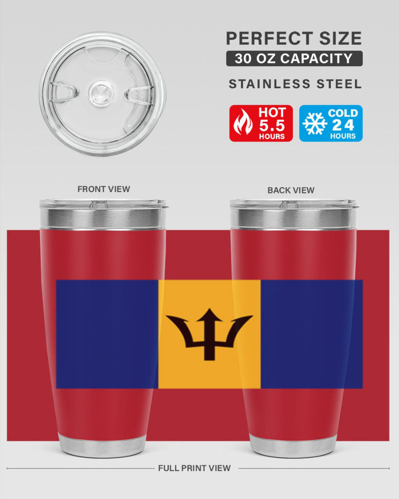Barbados 183#- world flags- Tumbler